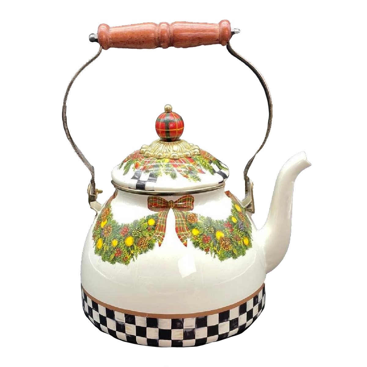 Evergreen 2 Quart Tea Kettle — Courtney Checks & Co.